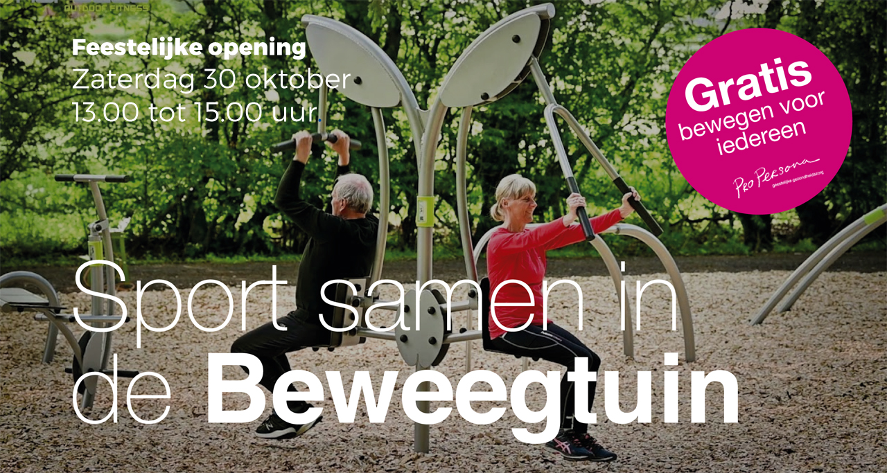 Opening beweegtuin Pro Persona