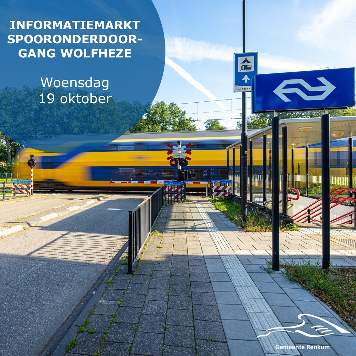 Informatiemarkt Spooronderdoorgang 19 oktober 2022