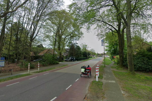 Wolfhezerweg, Noordzijde spoor